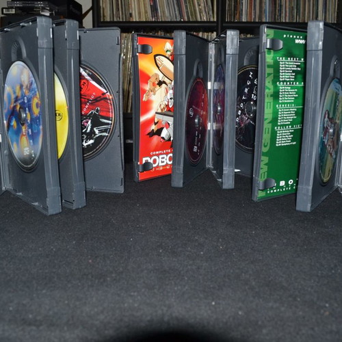 Robotech 3 DVD sets used, complete collection of 14 DVDs