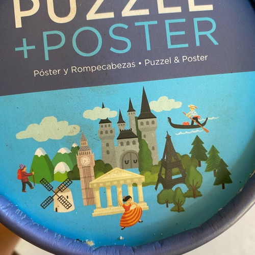 Europe Puzzle 200 pieces new with poster