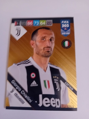 Panini FIFA 365 2019 Chiellini card like new