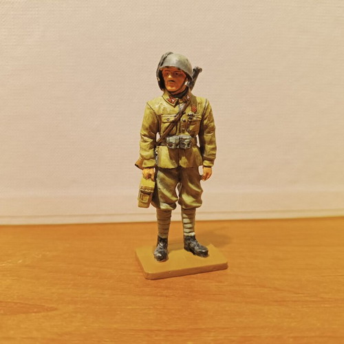 Del Prado metal soldier figures set of 7 like new