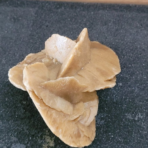 Selenite mineral desert rose like new from North Africa