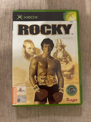 Rocky Xbox Original used English complete