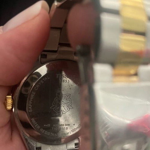 Tissot women's two-tone watch like new