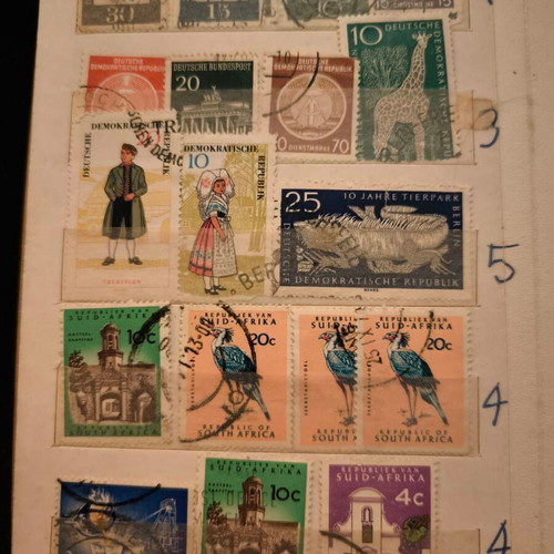 Stamps like new, mixed countries and years, full lot