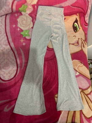 Trendyol bell-bottom pants like new, gray, sizes S and M
