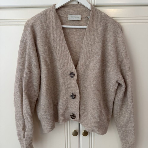 Scotch & Soda knitted cardigan, small, beige