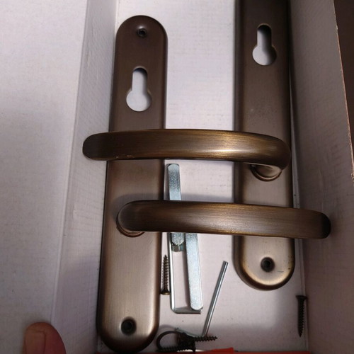 Conset C605 S73 door handle set of 2 matte antique new