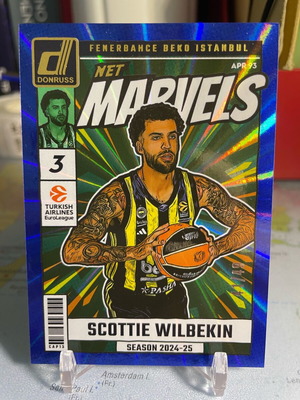 Euroleague Donruss 2024-25 Scottie Wilbekin Net Marvels like new
