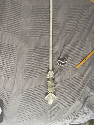 Curtain rod, adjustable 110 to 260 cm