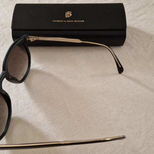 David Beckham sunglasses new, black and gold