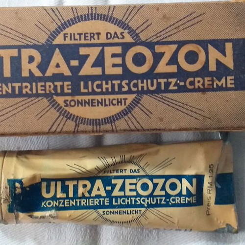 Ultra-Zeonon collectible sunscreen used, 30 g