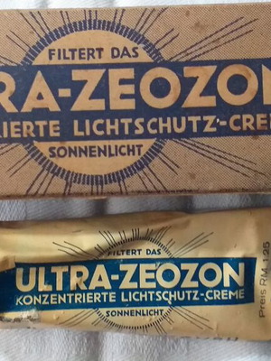 Ultra-Zeonon collectible sunscreen used, 30 g