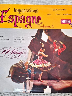 Orchestre Des "101" Violons Impressions D'Espagne Vol. 1 LP μεταχειρισμένο