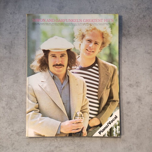 Simon and Garfunkel's Greatest Hits sheet music used, original vintage 1980