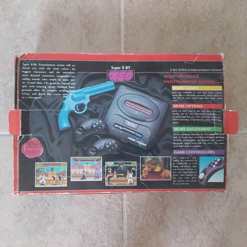Mega+Power 8 Bit console unused