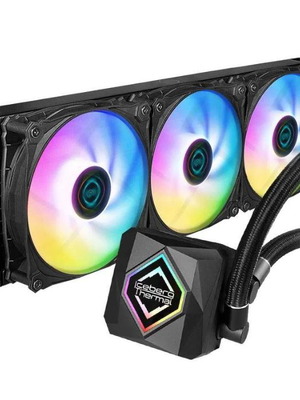 Iceberg Thermal IceFLOE Oasis 360 CPU liquid cooler new with ARGB Gen2 fans