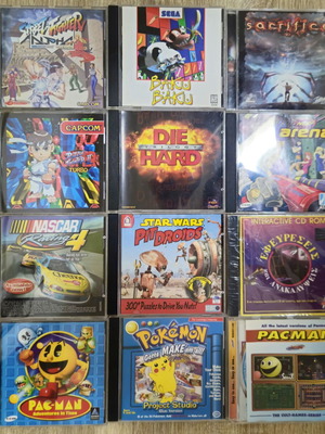 Συλλογή retro PC games μεταχειρισμένη, 12 αυθεντικά παιχνίδια σε θήκες Jewel Case