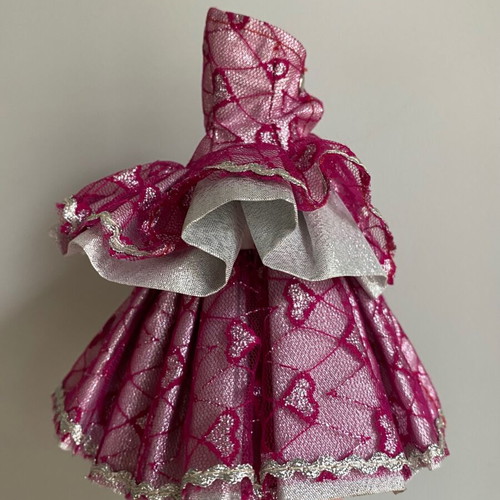 Vintage Puff Evening Dress for Bibi-Bo doll
