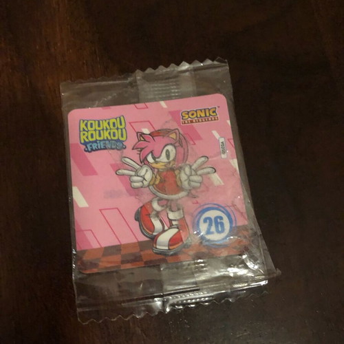 Koukouroukou Sonic Sticker Number 26 New