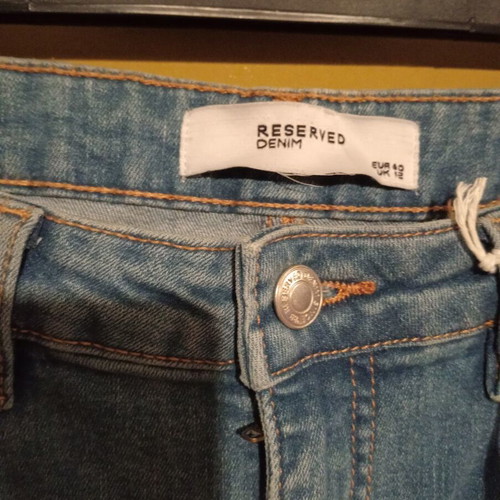 Reserved bootcut high rise jeans new, size UK 12 EUR 40, blue