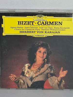 Bizet Carmen CD Berliner Philharmoniker Herbert Von Karajan like new