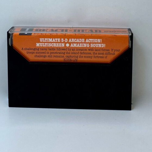 Beach Head tape cassette for Spectrum ZX used, complete in box