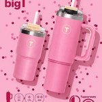 Tupperware Big T thermos 1.1 L + 630 ml set with 2 lids