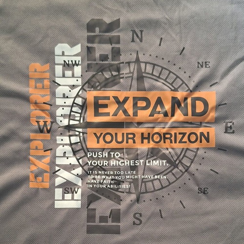 T-shirt large gray new