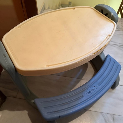 Little Tikes activity table used, blue/beige