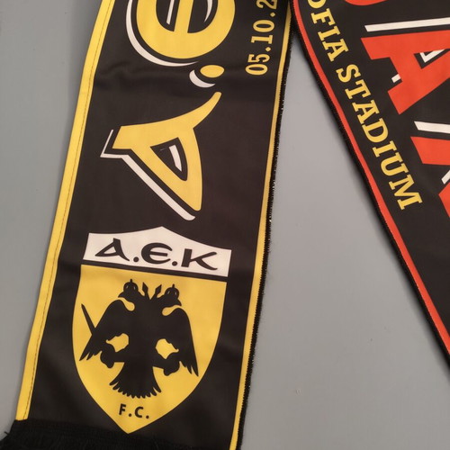 AEK - Ajax UEFA Europa League match scarf 05.10.2023 Agia Sofia