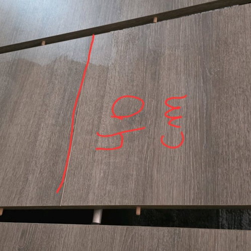 Table 1.60×90 cm with 40 cm extension like new