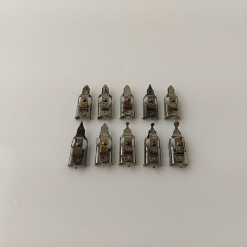 Markant Lineator set of 10 used drawing nibs #5605
