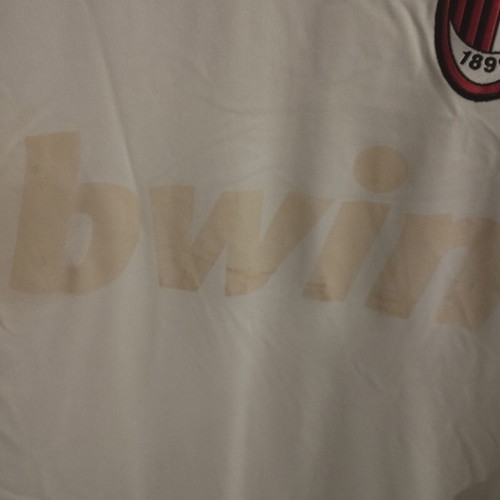 Milan 2008-2009 football jersey, authentic
