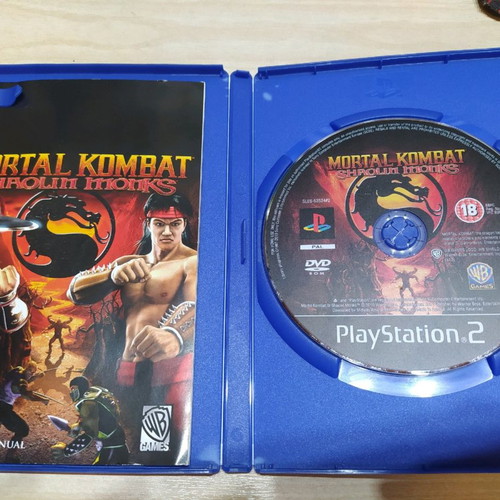 Mortal Kombat Shaolin Monks PlayStation 2 game like new