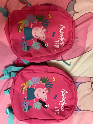 Peppa Pig μίνι τσάντες καινούργιες, σετ 2, 25 εκ.