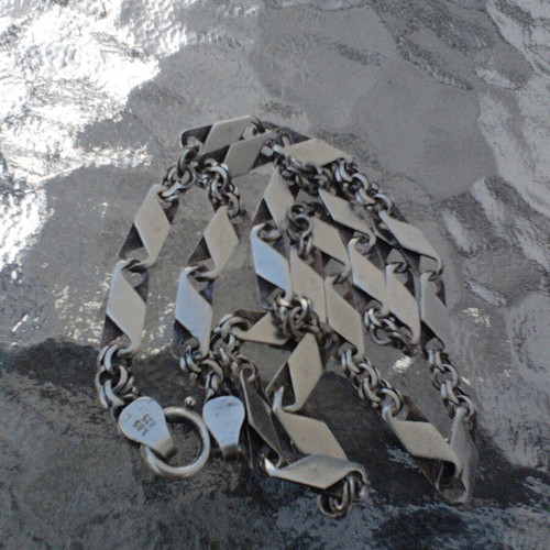 Silver 925 Necklace Chain 50cm like new with 925 stamp