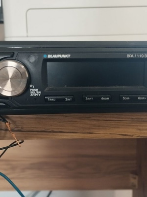Blaupunkt BPA 1119 BT ράδιο αυτοκινήτου με Bluetooth, USB, υποδοχή SD σαν καινούργιο