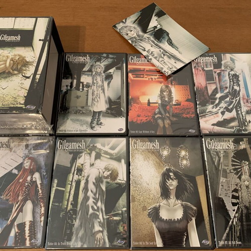 Gilgamesh DVD collector's box set with poster and complete series new