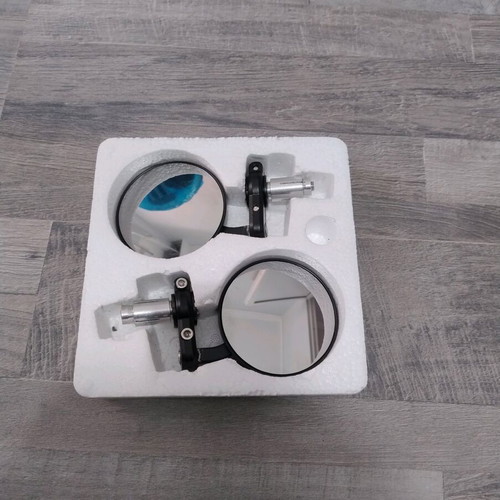 Motorcycle mirrors like new for handlebar ends, street and retro style