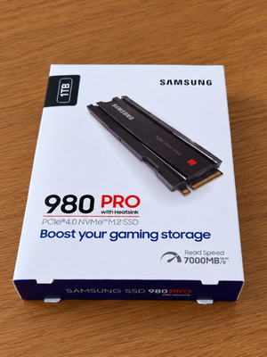 Samsung 980 Pro SSD με ψύκτρα 1TB