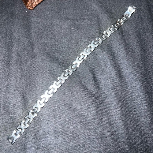 Steel hand chain new, silver