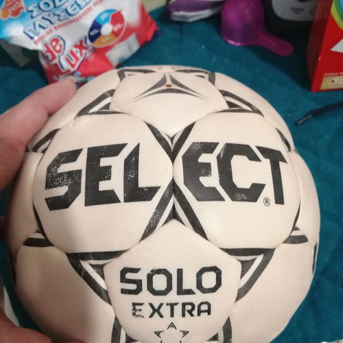 Select soccer ball from the 90s, new, for collection or decoration