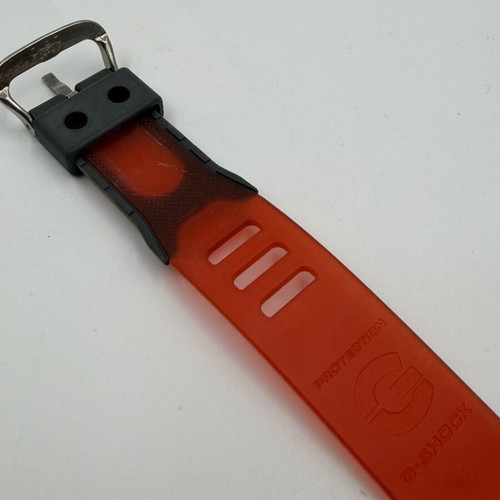 Casio G-Shock G-Lide watch strap red black, like new