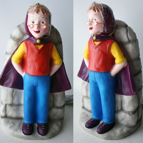 Vintage Harry Potter 35cm Melek Fecht lamp new with cracks