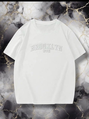 Brooklyn λευκό T-Shirt XL καινούργιο αστικός στιλ