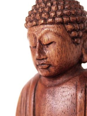Wooden Buddha new hand-carved from teak wood