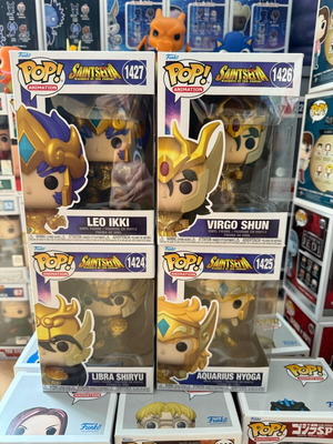 Funko Pop! Saint Seiya collection of 4 pieces new