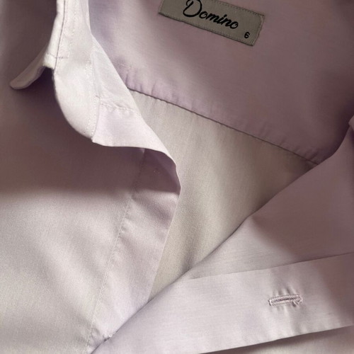 Domino 3XL short-sleeve summer shirts, pink and blue, pack of 2