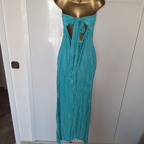 Turquoise Blue Maxi Summer Dress Shein, Size Large, New