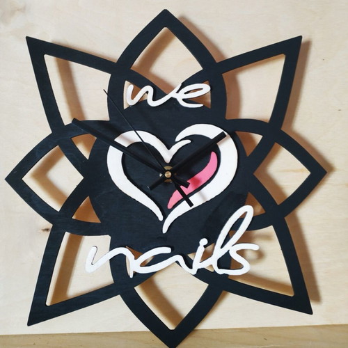 Wall clocks new custom made with logo